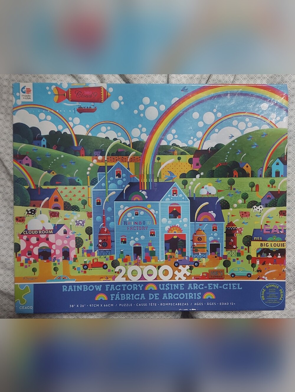 Ceaco "Rainbow Factory" - 2000 Piece Puzzle